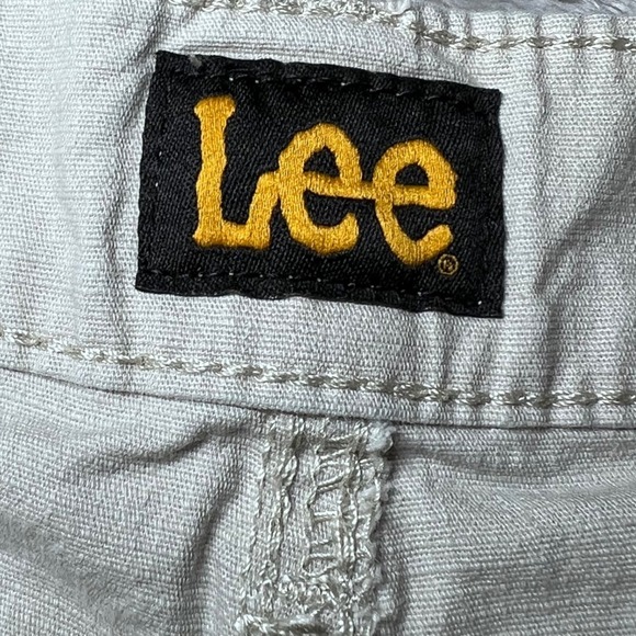 Lee Cargo Shorts Mens 40 Khaki/Tan Casual Outdoor Pockets Work Hiking Vacation - Picture 4 of 15